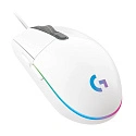 Мышь игровая проводная Logitech G102 Lightsync, 910-005809 (белая)