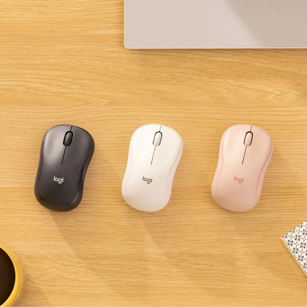 Мышь беспроводная Logitech M240 Silent, 910-007079 (белая)