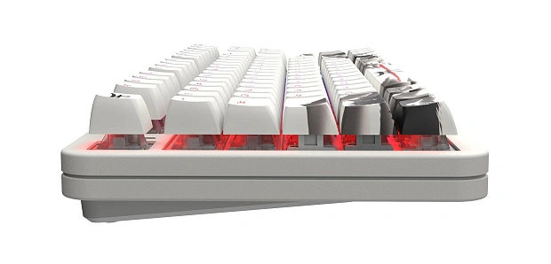 Клавиатура игровая беспроводная Red Square Alumix TKL Satori g3ms Jade RSQ-20055 (белая)