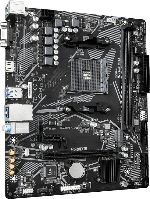 Материнская плата Gigabyte A520M K V2 (rev. 1.2)