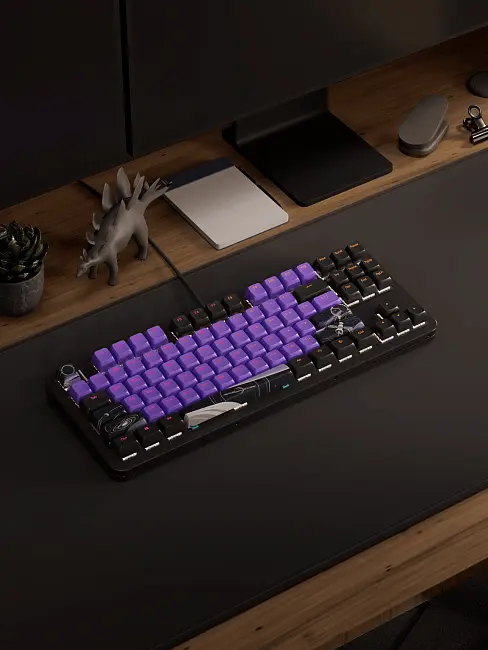 Клавиатура игровая проводная Red Square AlumixTKL Horizon g3ms Magnetite Ice RSQ-20070 (черная)