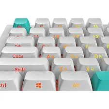 Клавиатура игровая беспроводная IO by Red Square Type 84 Pro g3ms Aquamarine io2011 (белая)
