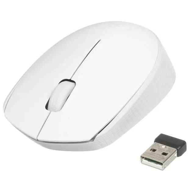 Мышь беспроводная Logitech M172 (910-006876), белый