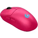 Мышь игровая проводная/беспроводная Logitech G Pro 2 Lightspeed (розовая), 910-007313