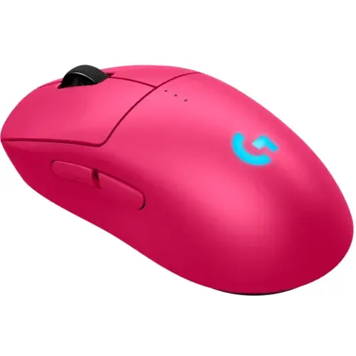 Мышь игровая проводная/беспроводная Logitech G Pro 2 Lightspeed (розовая), 910-007313