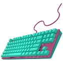 Клавиатура игровая проводная IO by Red Square Typex v2 g3ms Sapphire io211 (бирюзовая/розовая)
