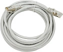 Интернет кабель (патч-корд) FTP Cablexpert PP6-5M, кат.6, 5м, литой, многожильный, серый