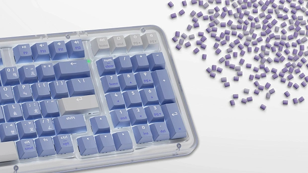 Клавиатура беспроводная Logitech Alto Keys K98M 920-013042 (фиолетовая)