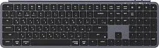 Клавиатура беспроводная утратонкая Keychron B6 Pro B6P-K1-RU (серый космос)
