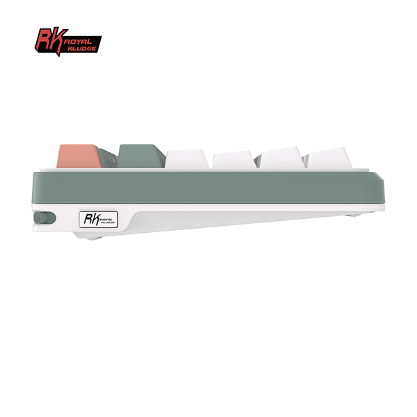 Клавиатура игровая Royal Kludge RK-S98 Brown switch (белая, зеленая)