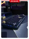 Клавиатура игровая проводная Red Square Alumix 104 Yotei g3ms Sapphire, RSQ-20069 (синий)
