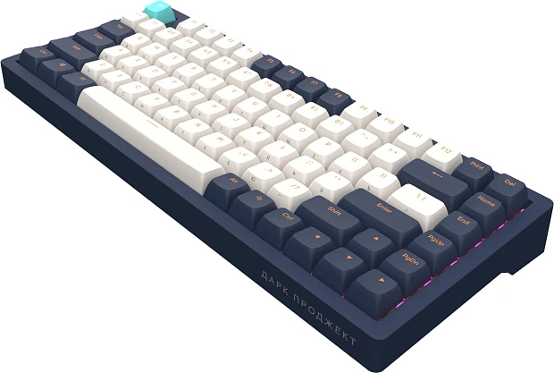 Клавиатура игровая проводная Дарк Проджект KD83A  DP-KD-83A-308100-GSP g3ms Sapphire (синяя)