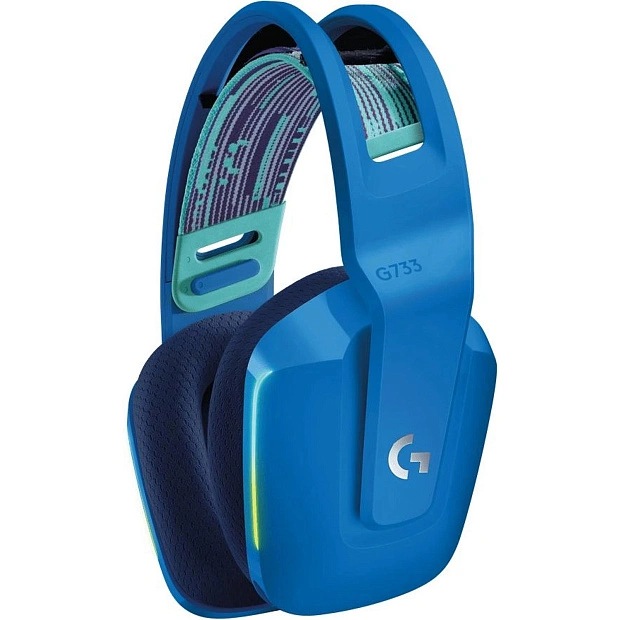 Наушники игровые беспроводные Logitech G733 (981-000945) синий