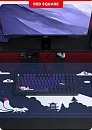 Клавиатура игровая проводная Red Square Alumix TKL Classic Kitsune g3ms Aquamarine RSQ-20051(черная)