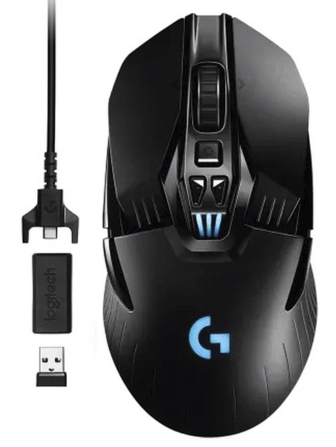 Мышь игровая проводная/беспроводная Logitech G903 Lightspeed, 910-005676 (черная)