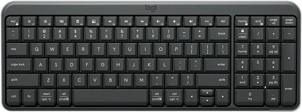 Клавиатура Logitech K250 Compact Bluetooth Wireless Keyboard 920-013452 (графит)