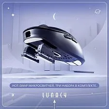 Мышь беспроводная Lunacy One, LMOB (черный)