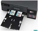 Фотопринтер Epson EcoTank L8050 цветной струйный с СНПЧ, печать на CD/DVD и пластиковых ID-картах