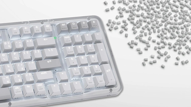 Клавитаура беспроводная Logitech Alto Keys K98M 920-013041 (белая)