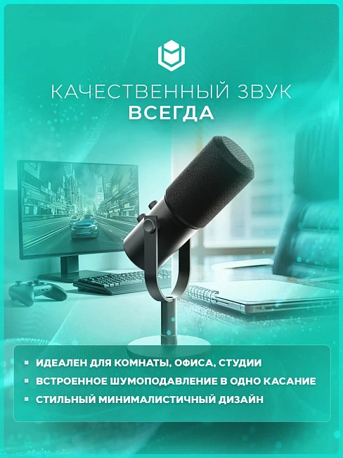 Микрофон конденсаторный IO by Red Square Mike SE (io611), черный