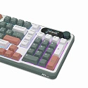 Клавиатура игровая Royal Kludge RK-S98 Chartreuse switch (белая,зеленая)