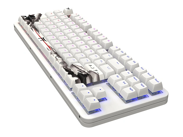 Клавиатура игровая беспроводная Red Square Alumix TKL Satori g3ms Jade RSQ-20055 (белая)