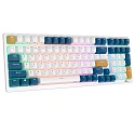 Клавиатура игровая Royal Kludge RK98 Klein Blue switch (белый,синий)