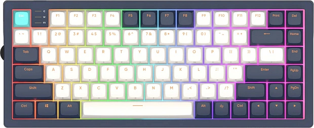 Клавиатура игровая проводная Дарк Проджект KD83A  DP-KD-83A-308100-GSP g3ms Sapphire (синяя)