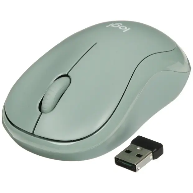 Мышь беспроводная Logitech M221 Silent (910-006112), зеленый