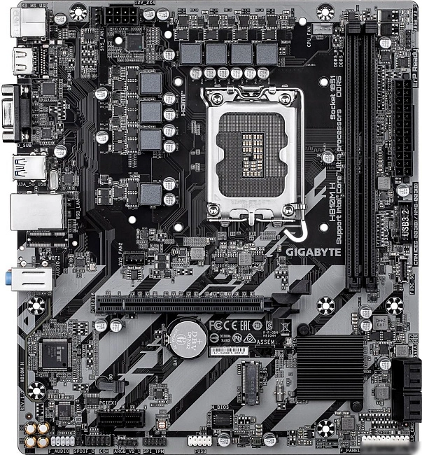 Материнская плата Gigabyte H810M H