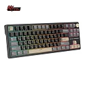 Клавиатура игровая проводная Royal Kludge RK R87 Cream switch (черная,серая,бежевая)