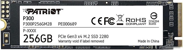SSD Patriot P300 256GB P300P256GM28