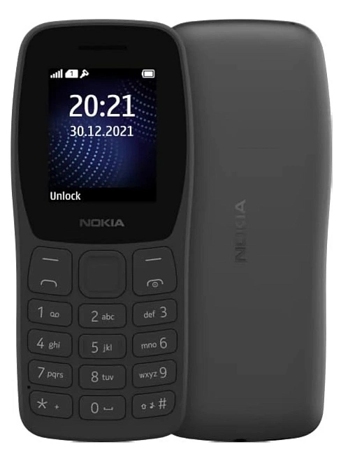 Мобильный телефон Nokia 105 TA-1459 (черный)