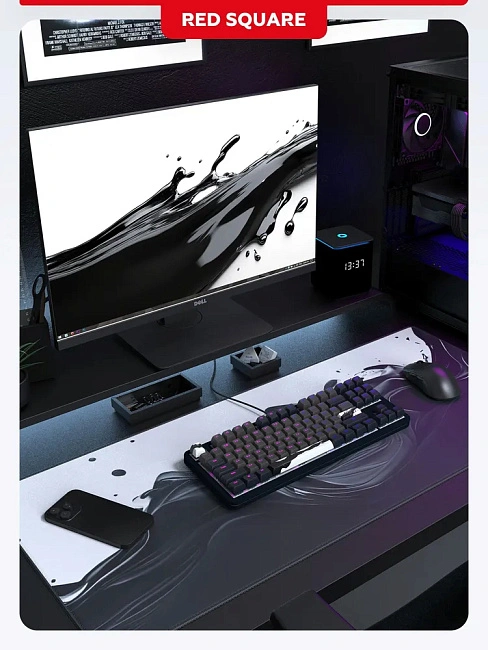 Клавиатура игровая проводная Red Square Alumix TKL Equinox v2 g3ms Sapphire RSQ-20065 (черная)