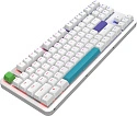 Клавиатура игровая проводная Red Square Alumix TKL Simple g3ms Amber RSQ-20050 (белая)