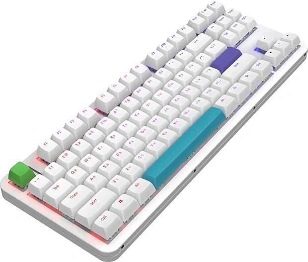 Клавиатура игровая проводная Red Square Alumix TKL Simple g3ms Amber RSQ-20050 (белая)