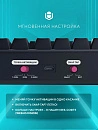 Клавиатура игровая проводная IO by Red Square Type 84 Magnetic g3ms Magnetite Ice io292 (черная)