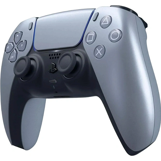 Геймпад Sony DualSense для PlayStation 5 Sterling Silver (Чистое серебро)