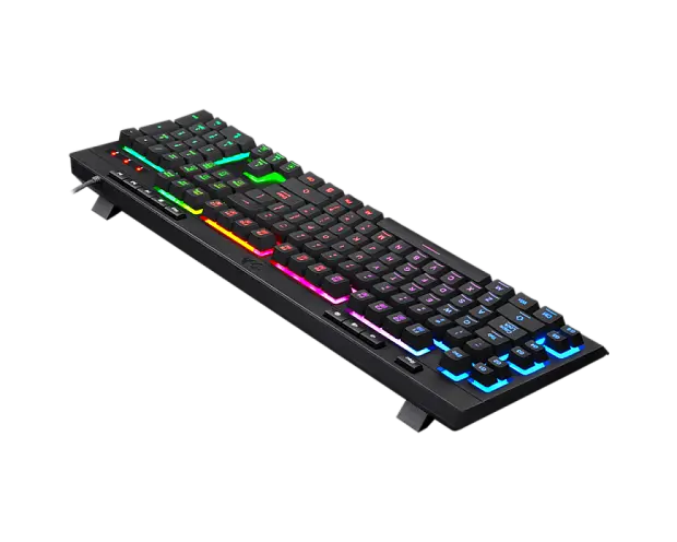 Клавиатура игровая проводная Redragon Shiva, K512RGB-1 77689,(черная) 