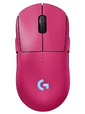 Мышь игровая проводная/беспроводная Logitech G Pro 2 Lightspeed (розовая), 910-007313