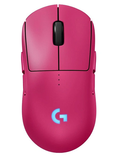 Мышь игровая проводная/беспроводная Logitech G Pro 2 Lightspeed (розовая), 910-007313