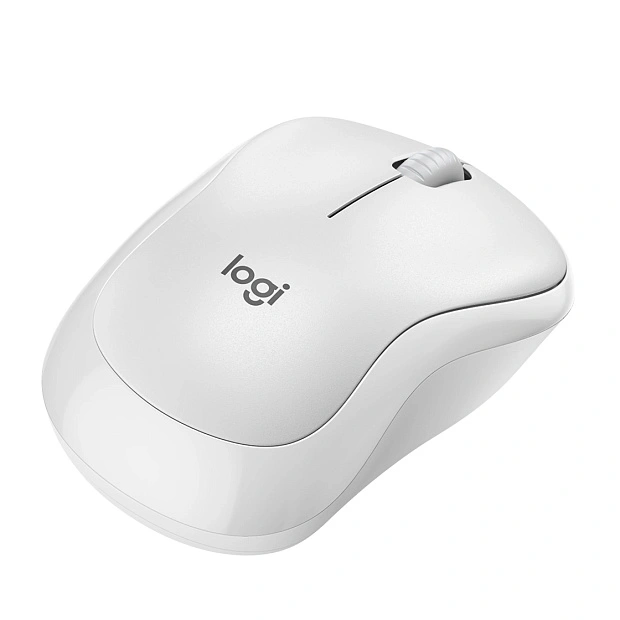 Мышь беспроводная Logitech M240 Silent, 910-007079 (белая)