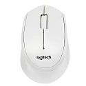 Мышь беспроводная Logitech M330 Silent Plus, 910-004926 (белая, желтая)