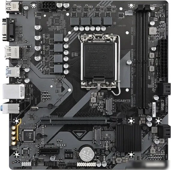 Материнская плата Gigabyte B760M E (rev. 1.0)