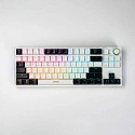 Клавиатура игровая JEGG ZA87 Pro White,black,orange, TNT Yellow (белая)