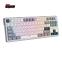 Клавиатура игровая проводная Royal Kludge RK R87 Brown switch (серая,бежевая)