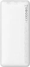 Внешний аккумулятор Baseus Airpow PPQD090002 Fast Charge Power Bank 10000mAh 20W White (With Cable U